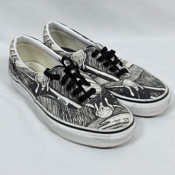 Vans Era The Scream Museum of Modern Art MOMA Shoes Mens 7 Womens 8.5 - Picture 1 of 11